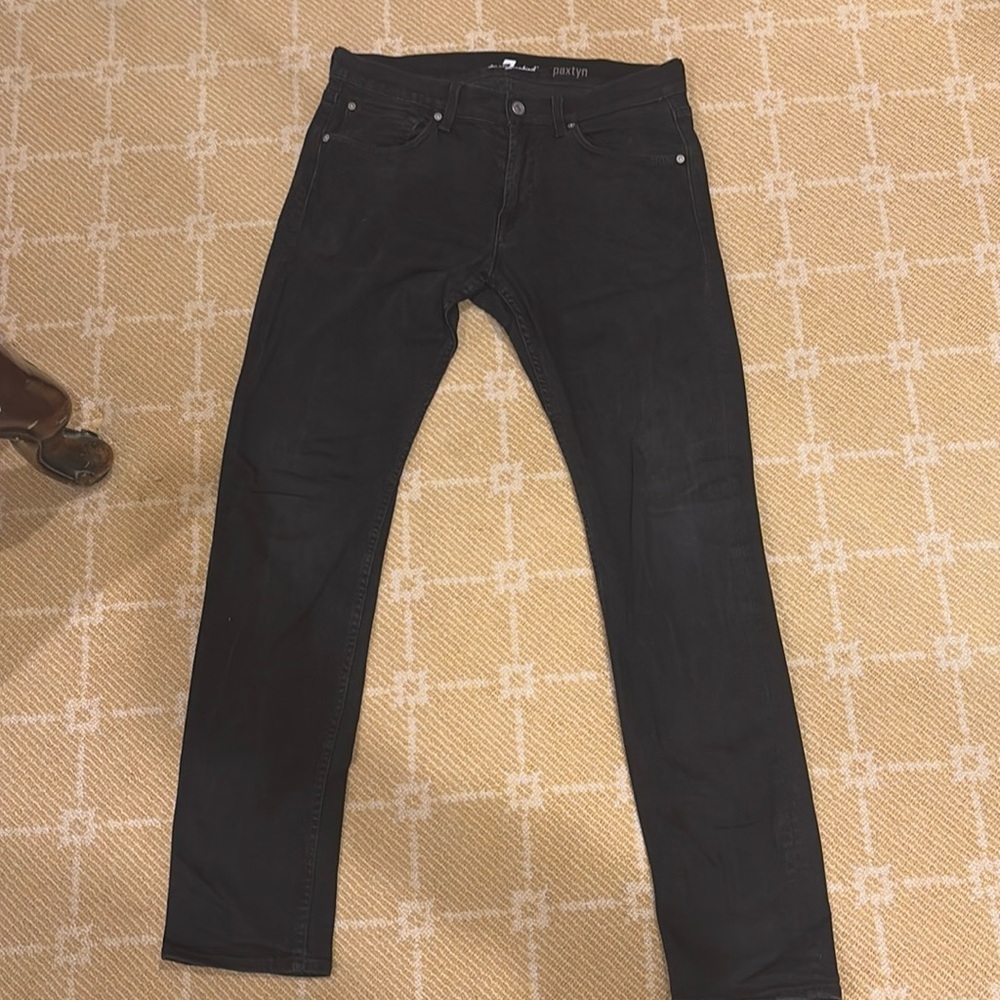 Men’s 7 for all mankind black Jean